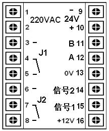 SQY08T220-4SX智能測速儀接線圖