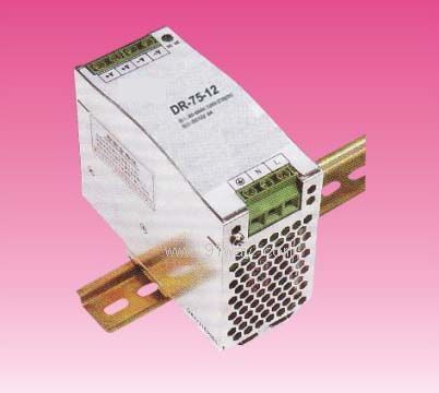 DR-75系列導(dǎo)軌式安裝式開關(guān)電源