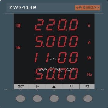 ZW3414B單相0.5級綜合電量表
