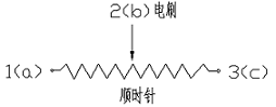 WXD3-13精密多圈線繞電位器(10圈)接線圖