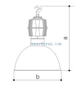 GC69工礦燈具外形尺寸