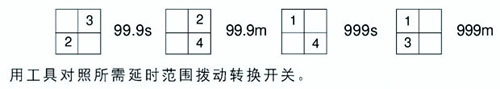ST9,SH3D超小型拔碼式時(shí)間繼電器延時(shí)范圍調(diào)整
