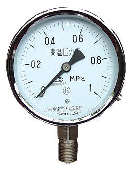 YTH-60/YTH-100/YTH-150型耐高溫壓力表
