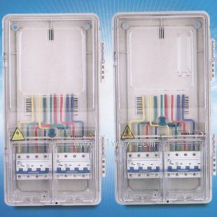 BS-K100,E100SA系列1表位塑料三相卡式電表箱