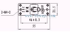 ZKC-2~80系列自動(dòng)保護(hù)開(kāi)關(guān)安裝尺寸